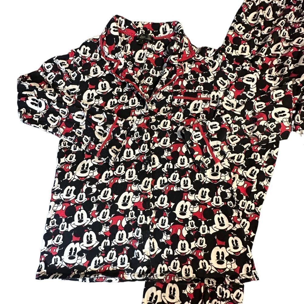 Disney Luxe collection Mickey Mouse Pajamas - Picture 5 of 9
